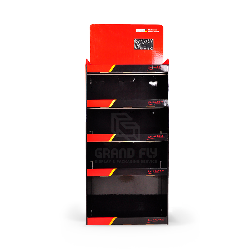 5 Shelf Cardboard Retail Display Stands with LCD for Toy-2 5 Shelf Cardboard Retail Display Stands with LCD for Toy-2