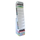 Cardboard Retail Floor Display Shelf for Shoe Polish
