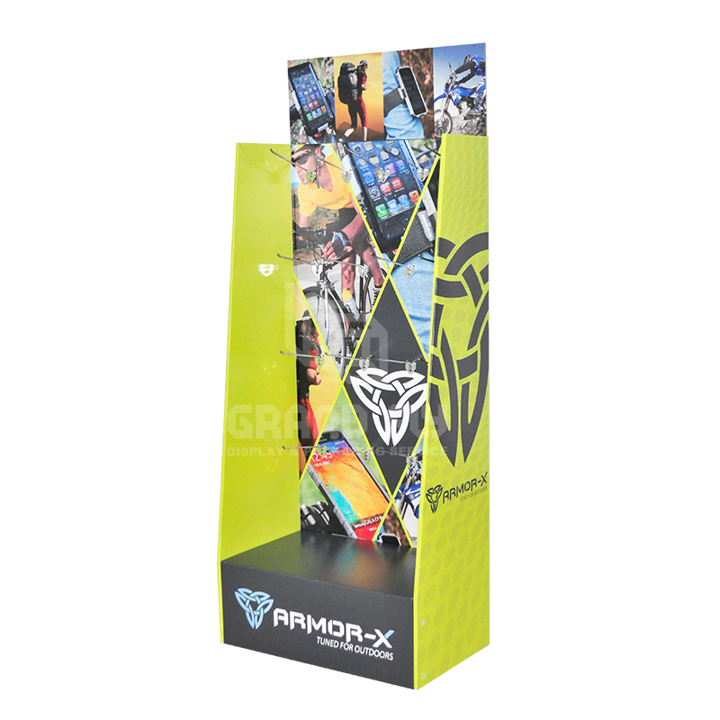 Cardboard Retail Stores Display for Mobile phone Shell-1 Cardboard Retail Stores Display for Mobile phone Shell-1