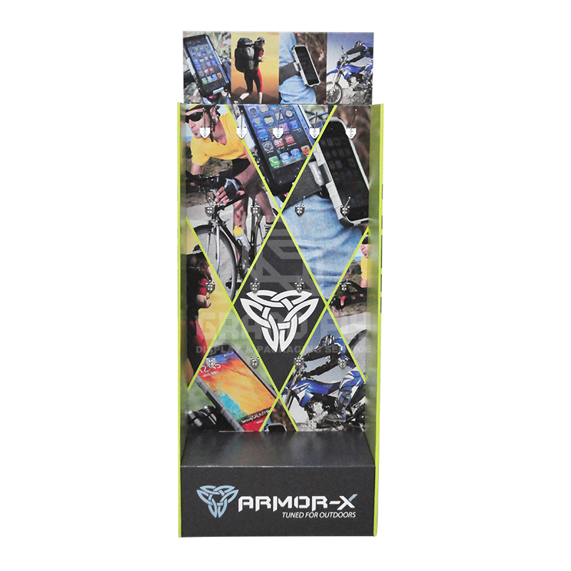 Cardboard Retail Stores Display for Mobile phone Shell-2 Cardboard Retail Stores Display for Mobile phone Shell-2