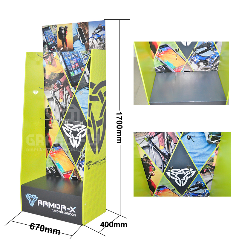 Cardboard Retail Stores Display for Mobile phone Shell-4 Cardboard Retail Stores Display for Mobile phone Shell-4