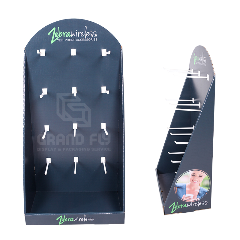 Counter Display with Peg Hook for Mobile Accessories -3 Counter Display with Peg Hook for Mobile Accessories -3