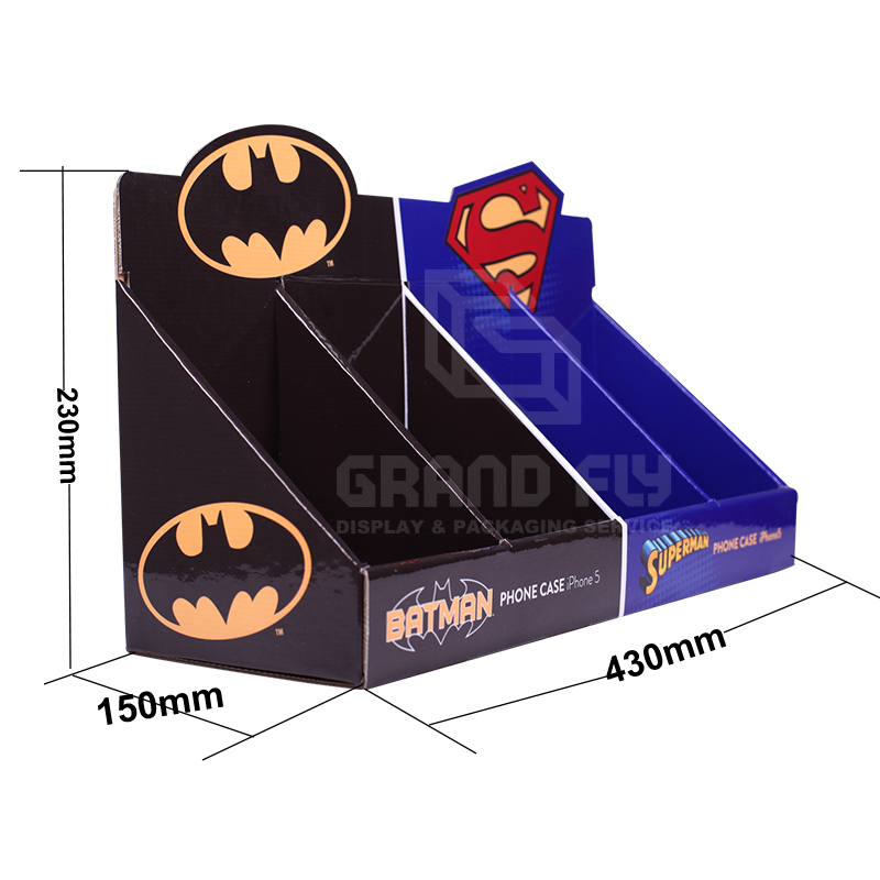 Custom Design POS Counter Display Unit with Compartment-4 Custom Design POS Counter Display Unit with Compartment-4