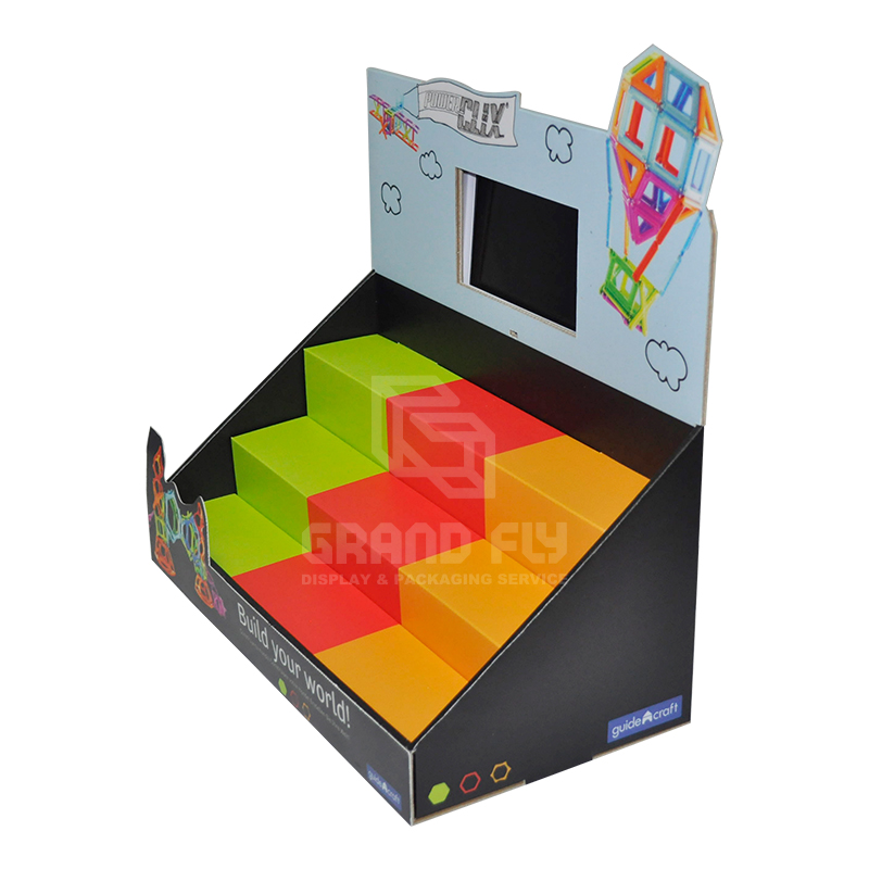 Custom Design Toy PDQ Cardboard Display Box with LCD-1 Custom Design Toy PDQ Cardboard Display Box with LCD-1