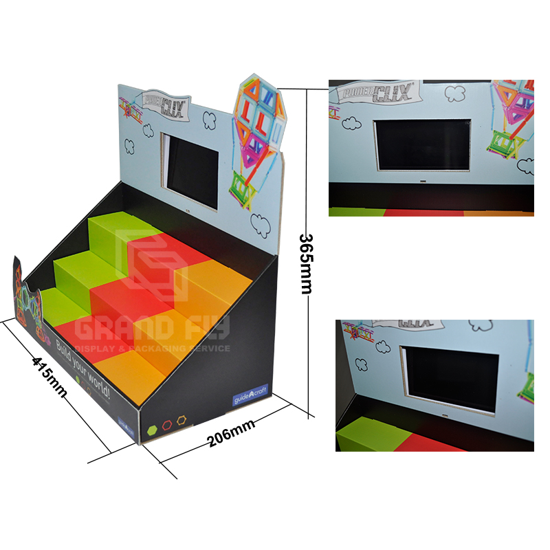 Custom Design Toy PDQ Cardboard Display Box with LCD-4 Custom Design Toy PDQ Cardboard Display Box with LCD-4