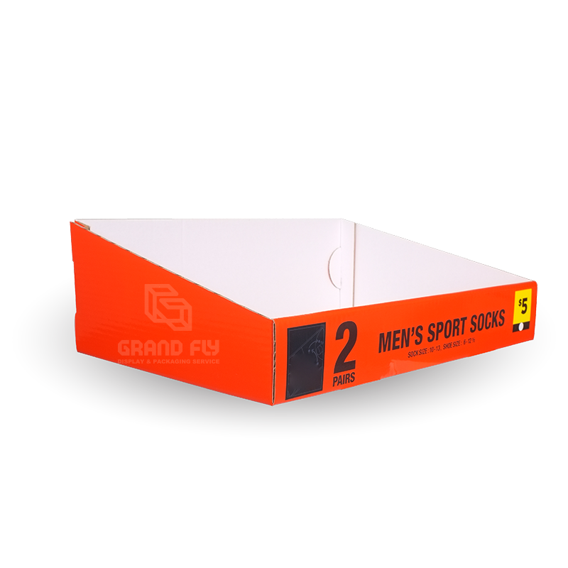 Custom Printed Shelf Ready POS Carton Display Tray Box-1 Custom Printed Shelf Ready POS Carton Display Tray Box-1