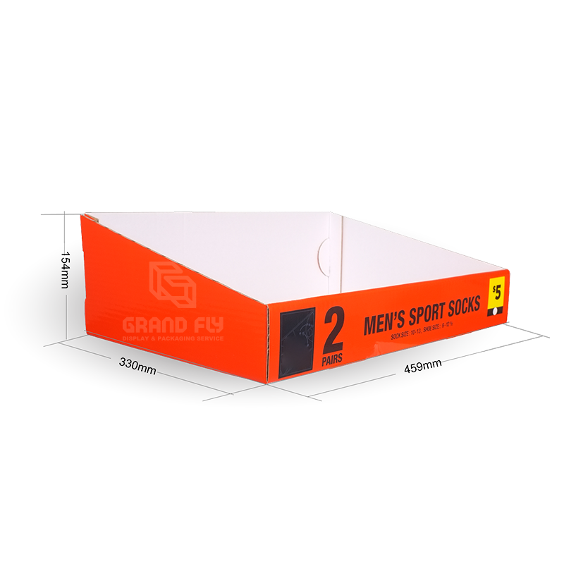 Custom Printed Shelf Ready POS Carton Display Tray Box-4 Custom Printed Shelf Ready POS Carton Display Tray Box-4