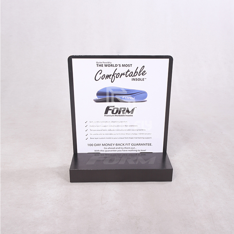 Custom Printed Shoe-pad Retail Countertop Display-1 Custom Printed Shoe-pad Retail Countertop Display-1
