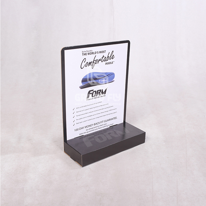 Custom Printed Shoe-pad Retail Countertop Display-2 Custom Printed Shoe-pad Retail Countertop Display-2
