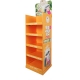 Custom Retail Corrugated Floor Displays with 5 Trays for Tea