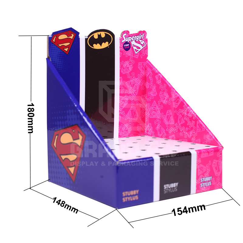 Custom Tabletop PDQ Display Box with Hole Insert-4 Custom Tabletop PDQ Display Box with Hole Insert-4