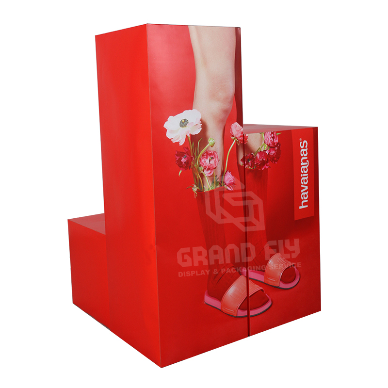 POP Advertising Cardboard Retail Shop Display for Slipper-2 POP Advertising Cardboard Retail Shop Display for Slipper-2