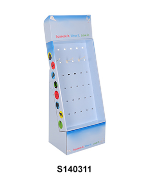 POP Corrugated Powerwing Floor Display for Accessory POP Corrugated Powerwing Floor Display for Accessory