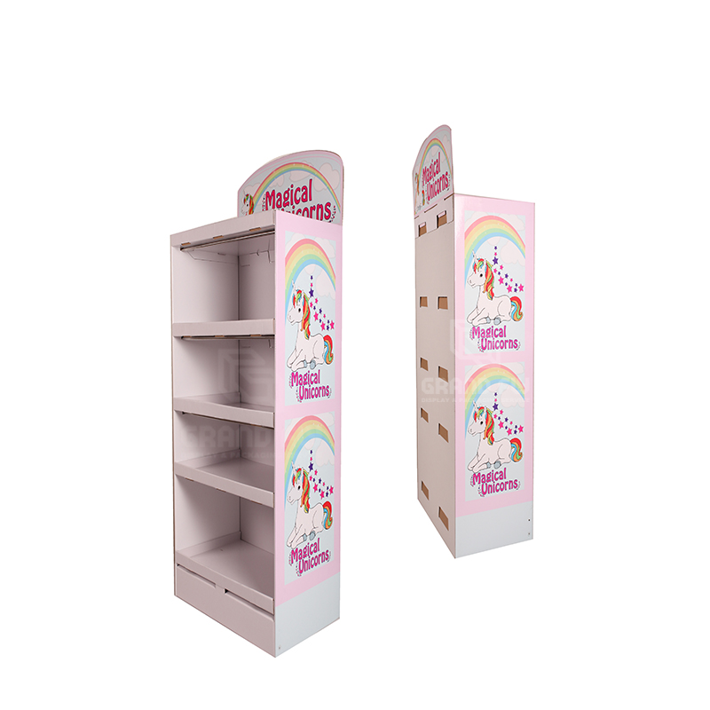 Plush Toy 5 Layer Carton Floor Paper Display Rack -4 Plush Toy 5 Layer Carton Floor Paper Display Rack -4