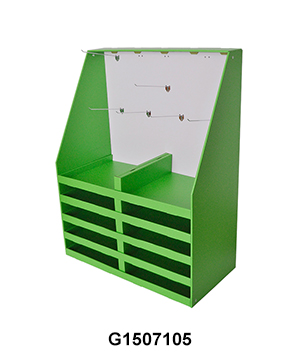 Wal-Mart Cardboard Half Pallet Display for Kitchenware Products
