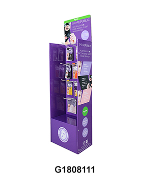 Cardboard Merchandise Display Rack for Face Mask