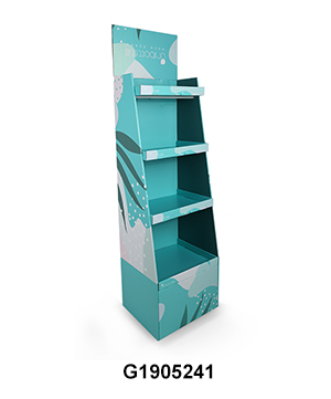 Cardboard Merchandise POP Display Unit for Water Bottle
