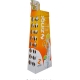 Custom Designed FSDU Retail Display Carton with Hole for Bottle