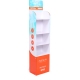 Folding Temporary Carton Display Shelf for Sunscreen Cream
