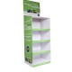 Wireless Router Cardboard Shop Floor Display with 4 Shelf