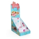 2 Tier Corrugated Display Box with Header for Puzzle Book