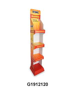 Custom Design Cardboard POS Hangsell Unit for Pharmacy