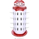 Custom Rotating Hexagon Counter Display with Peg for Hair Accessories