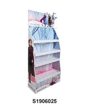 Disney Temporary Corrugated Display Stand for Toy