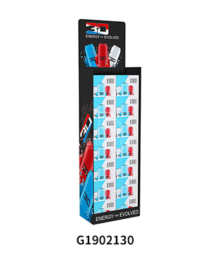 Soft Drinks Cardboard Corrugated Case Stacker Display