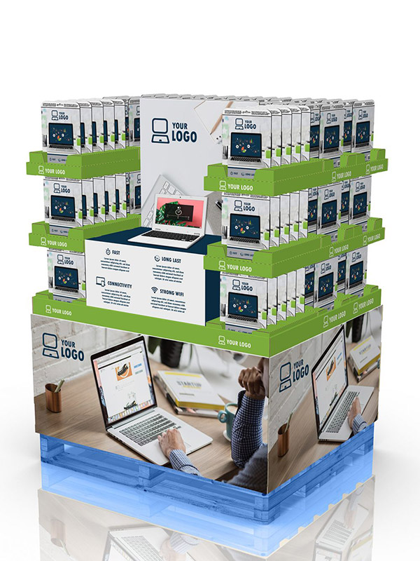 COSTCO Consumer Electronic Products Pallet Display COSTCO Consumer Electronic Products Pallet Display