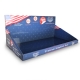 Cardboard Wal-Mart PDQ Tray Display for Hats
