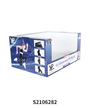 Custom Sam's Club Cardboard PDQ Display Trays for Leggings