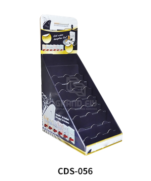 Custom Retail CBD Display Box with Tier & Header