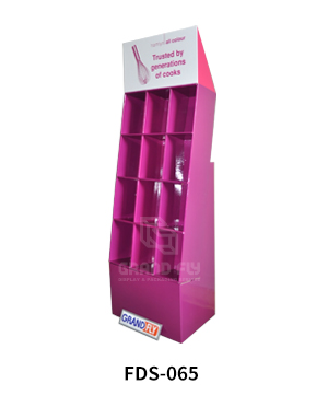 Custom Printed Cardboard Display Stand for Book