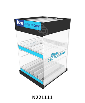 Custom Vape Display Acrylic CBD Counter Display