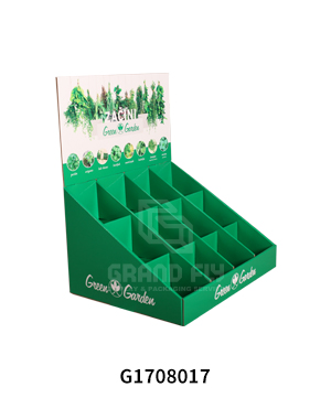 Flower & Vegetable Seed Countertop Display Boxes