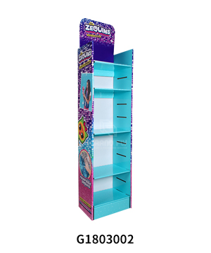 Custom 5 Shelf FSDU Cardboard Toy Displays