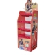 Floor Cardboard POP Displays with Tiers & Hooks for Paste
