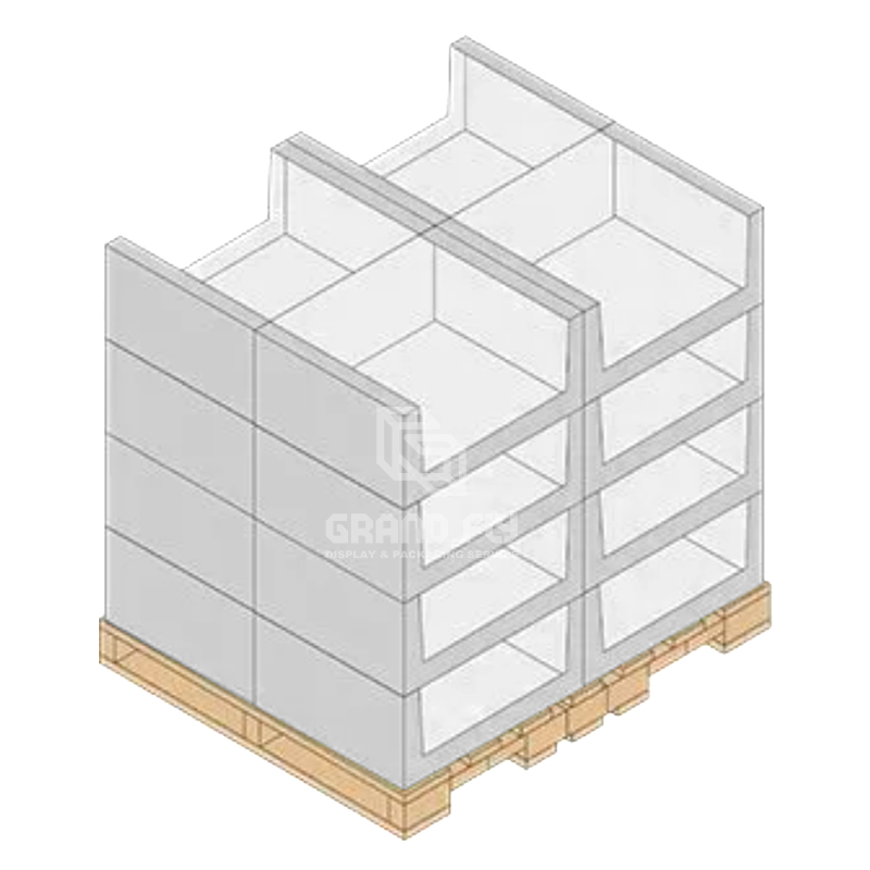 2-Side 16 Costco PDQ Tray Pallet Displays 2-Side 16 Costco PDQ Tray Pallet Displays