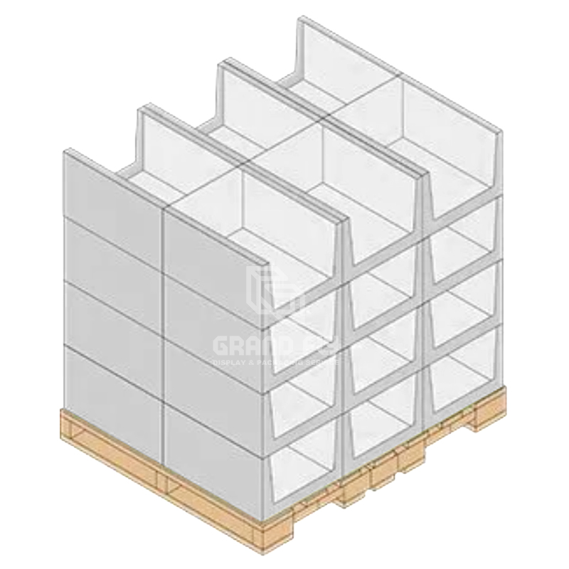 2-Side 24 Costco PDQ Tray Pallet Displays 2-Side 24 Costco PDQ Tray Pallet Displays