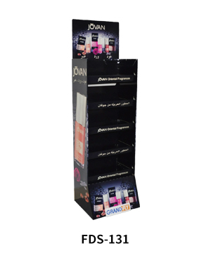 Moisturizer Mosmetic Makeup Cardboard Floor Display Rack
