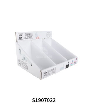 Custom Earphone Cardboard Counter Display with Dividers