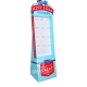 Temporary Hooks Cardboard Floor Display Stands for Gift