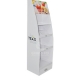 Custom Cardboard Display Rack with Arc-Shaped Side Plate