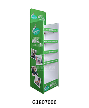Custom Cardboard Floor Display Stand for Dog Food