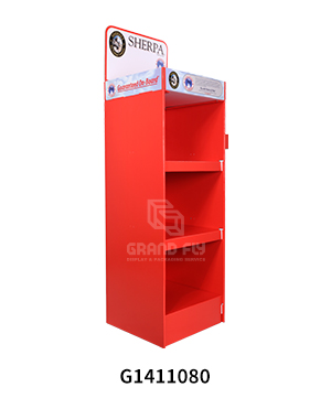 Custom Cardboard Free Standing Display Unit for Pet Products