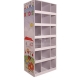 Cardboard Floor Display with Compartment for Plush Toy