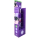 Corrugated Floor Display Rack with Hooks for Facial Mask