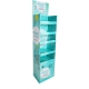 Custom 5 Shelf Cardboard Display Rack for Bath Ball