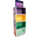 Custom Cardboard Floor Stackable Display Bins for Shampoo
